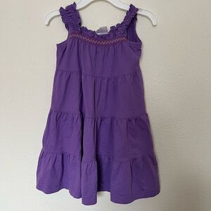 Hanna Anderson Purple Girl Dress size 110